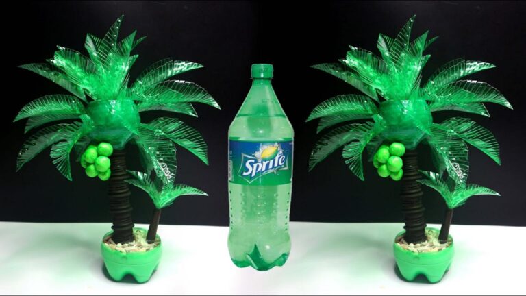 Cette astuce ingénieuse transforme vos bouteilles en un palmier tropical magnifique…