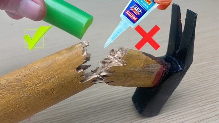 Cette technique surprenante transforme des tubes PVC en un marteau ultra-résistant…