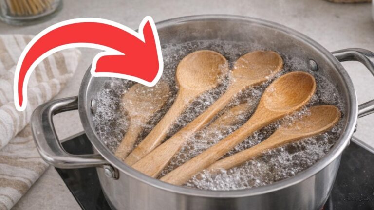 Cette astuce secrète pour vos cuillères en bois va vous étonner…