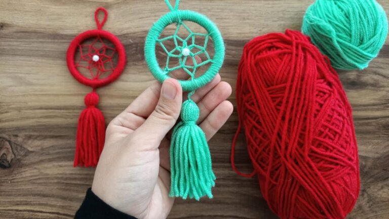 Une idée toute simple pour transformer vos murs avec un attrape-rêves fait maison…