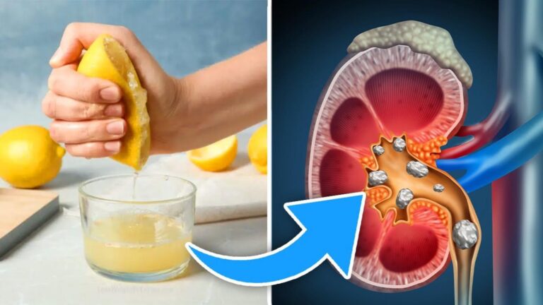 Cette astuce étonnante avec du citron empêche les douleurs liées aux calculs rénaux…