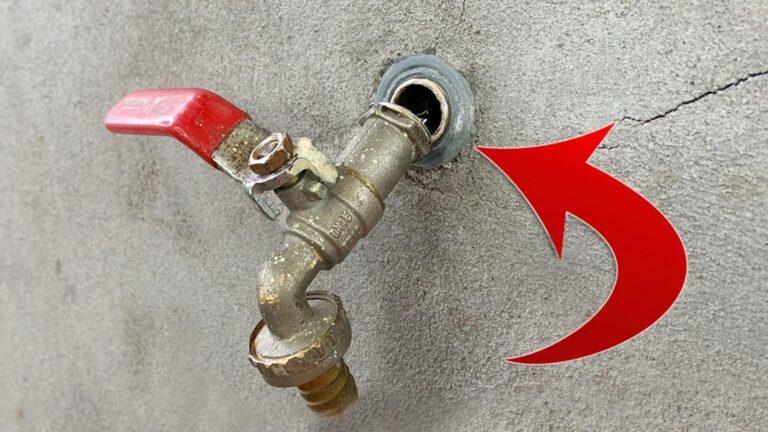 Cette astuce méconnue répare les robinets en un instant, sans tout démonter…