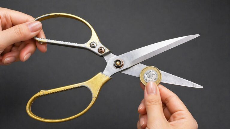 Une vieille astuce permet de redonner vie à vos ciseaux en un clin d’œil…