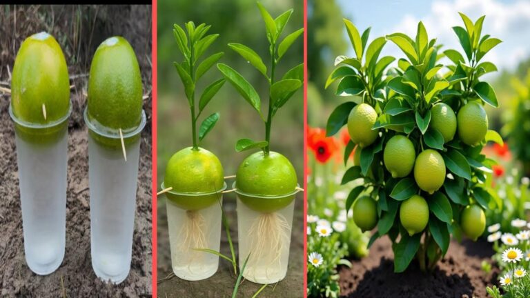 Cette astuce simple transforme un fruit en plante : découvrez comment…